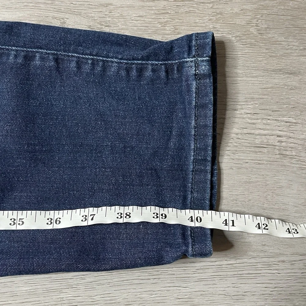 Mavi Jake Jeans Mens 34x31 Blue Slim Leg Cotton Blend Stretch Preppy Mid Rise
